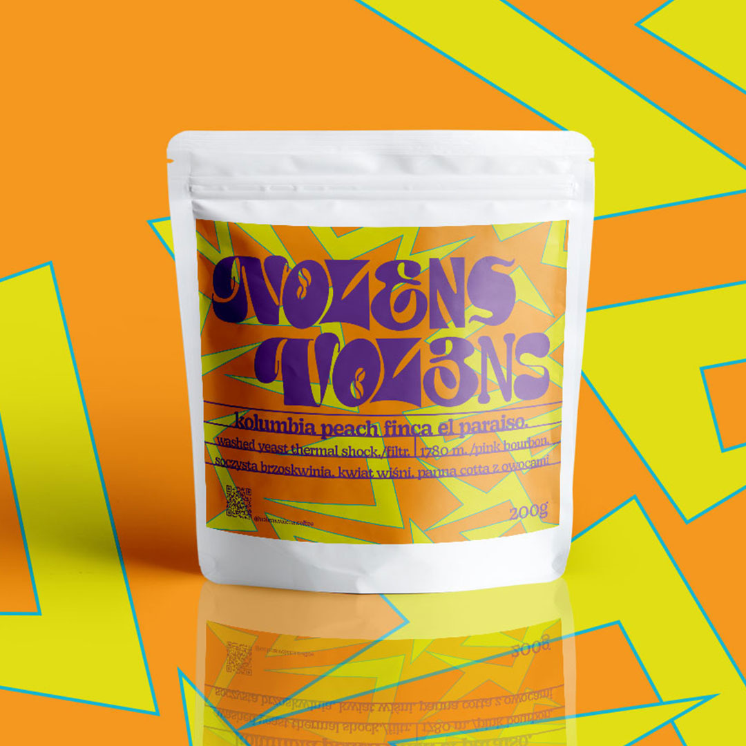 Kawa KOLUMBIA PEACH FINCA EL PARAISO Nolens Volens