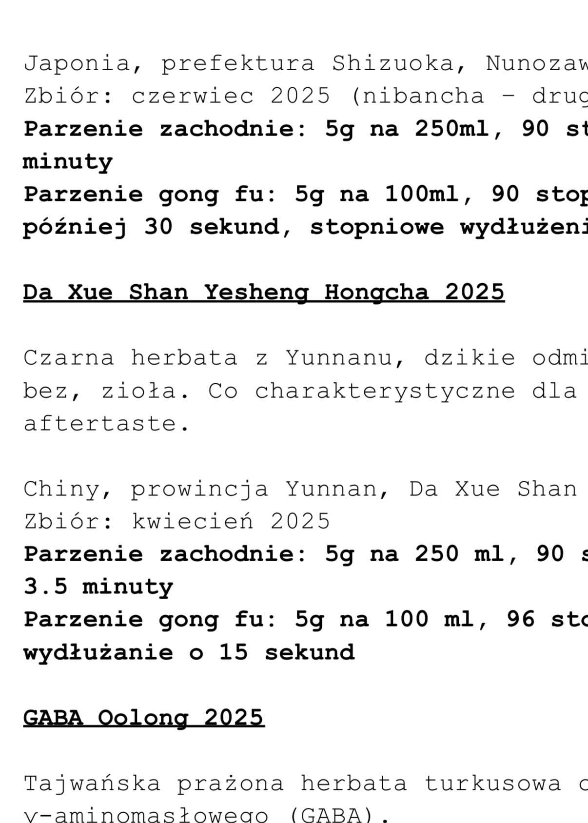 SET HERBAT SPECIALITY - obrazek 5
