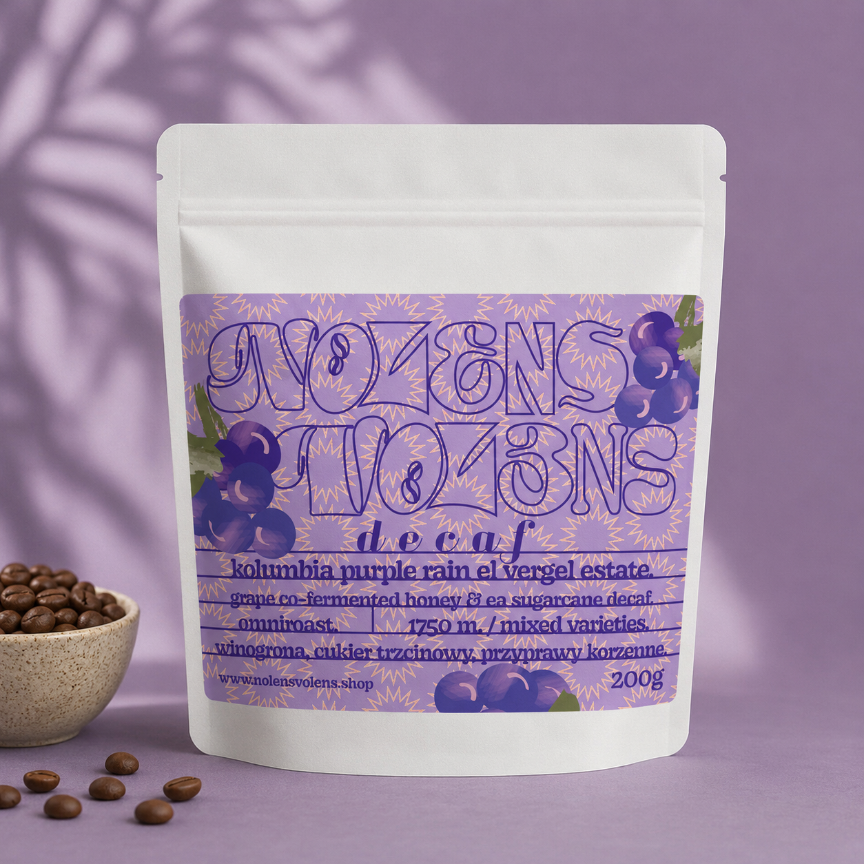 KOLUMBIA PURPLE RAIN DECAF